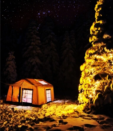 LONDON FAMİLY INFLATABLE TENT (6)