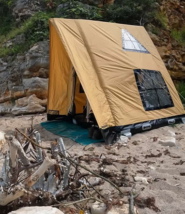 AIR BUSHCRAFT PREMIUM 2-4 KİŞİLİK 4 MEVSİM ŞİŞME ÇADIR