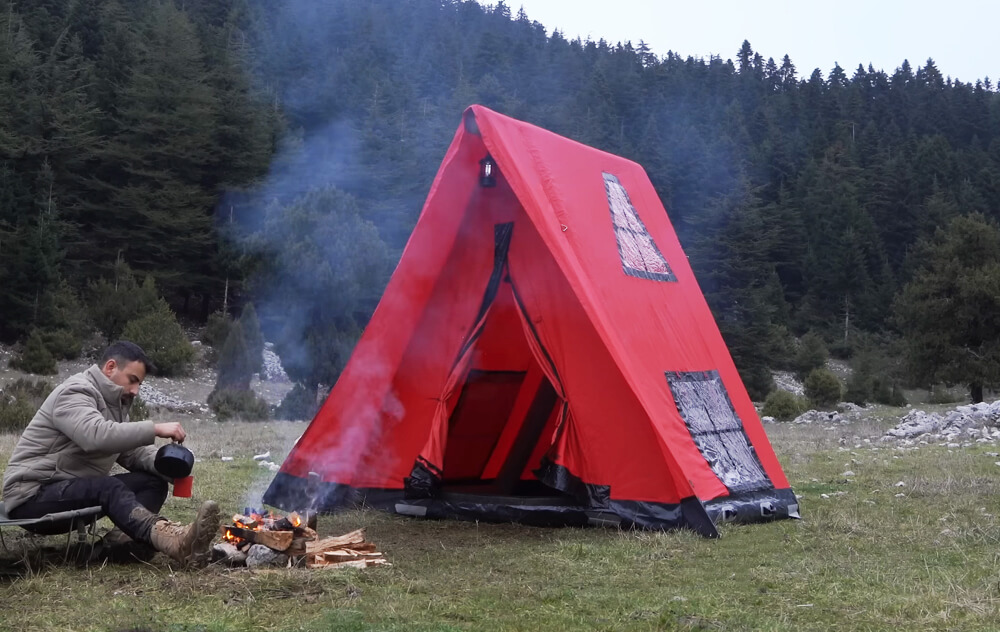 AIR BUSHCRAFT PREMIUM - KIRMIZI (1)